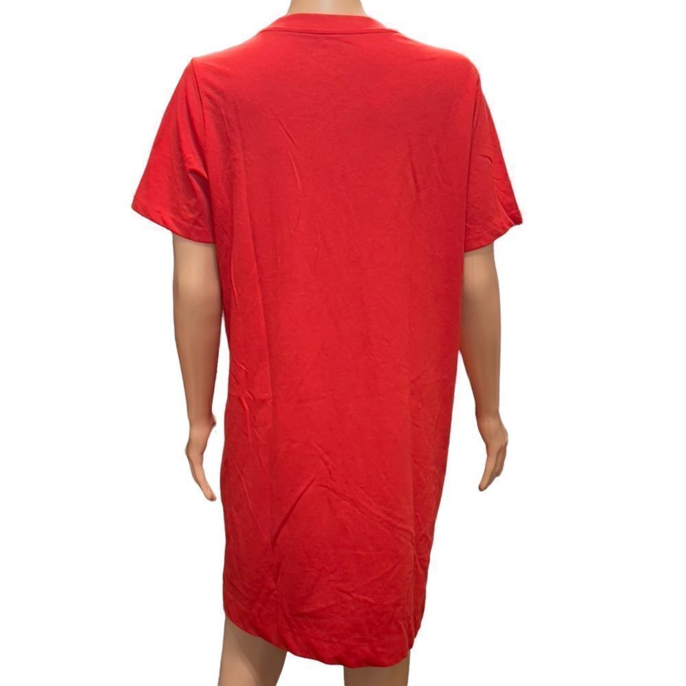 Everlane Red T-Shirt Dress - Picture 2 of 13